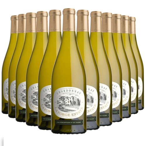 Case of 12 La Forge Estate Chardonnay 75cl White Wine